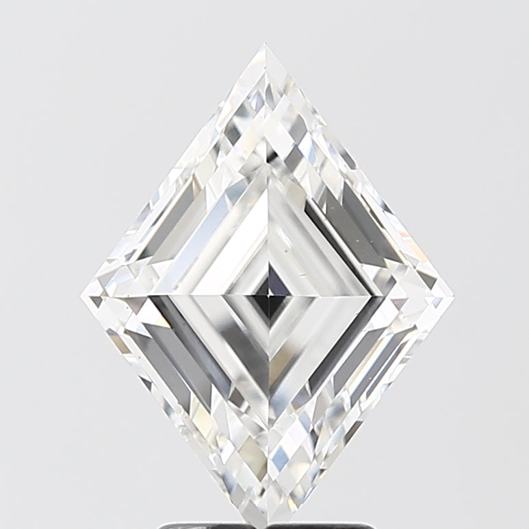 3.09ct Lozenge Step Cut Lab-Grown Diamond — E VS1, IGI Certified