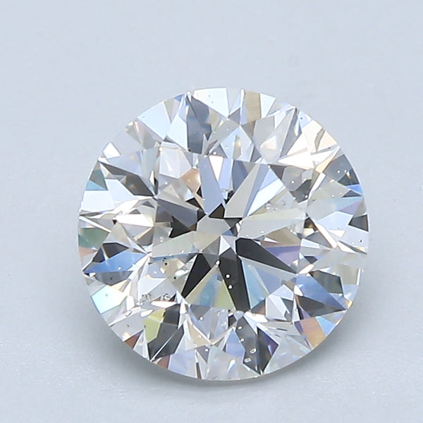 2.0ct Round, G SI2 — GIA