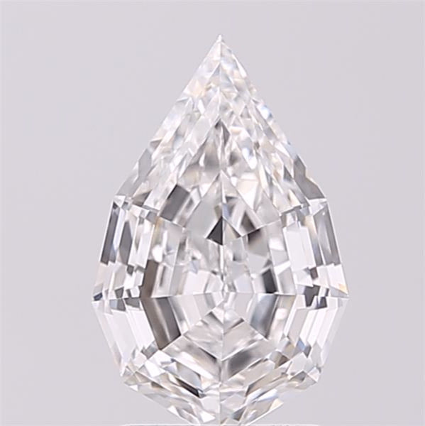 5.22ct Pear Step, E VS1 — IGI