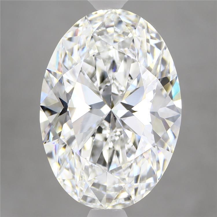 6.06ct Oval, E VS1 — IGI