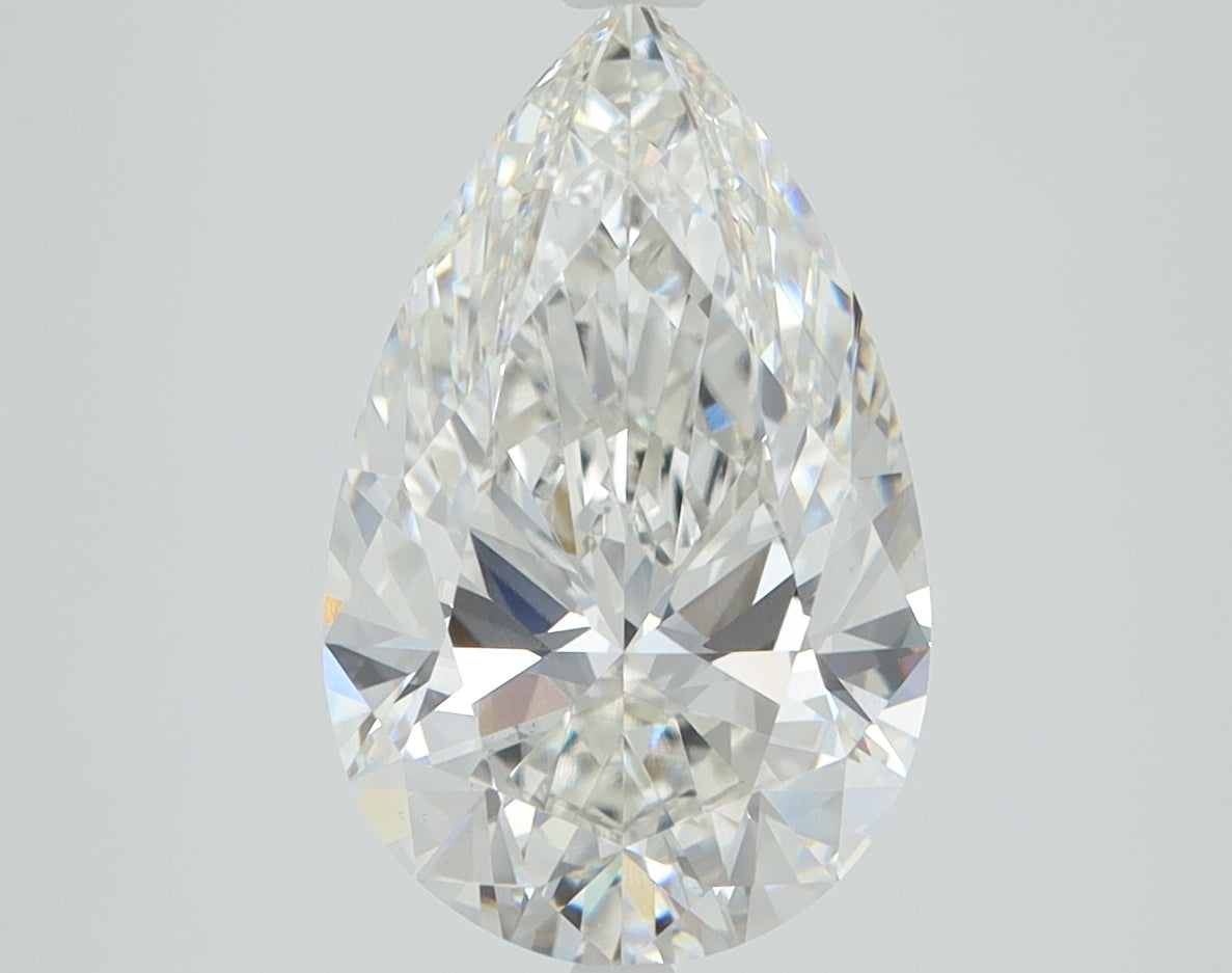 3.02ct Pear, F VS1 — IGI