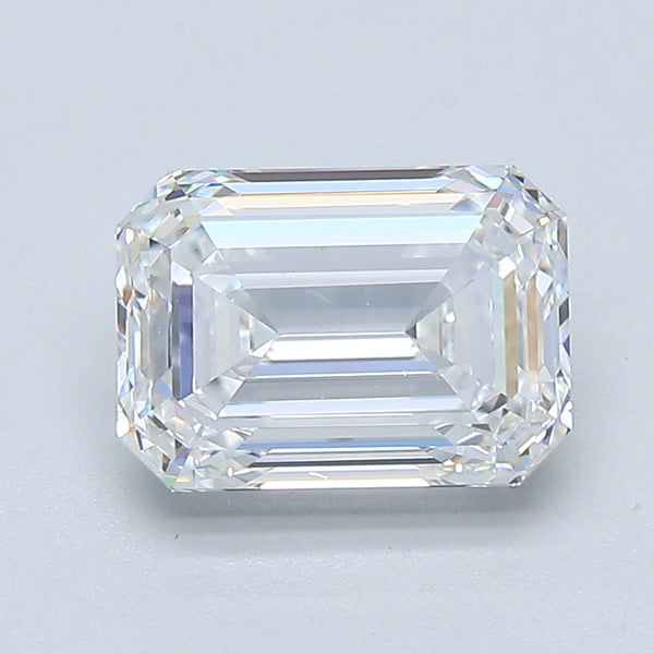 2.01ct EMERALD, E VVS1 — GIA