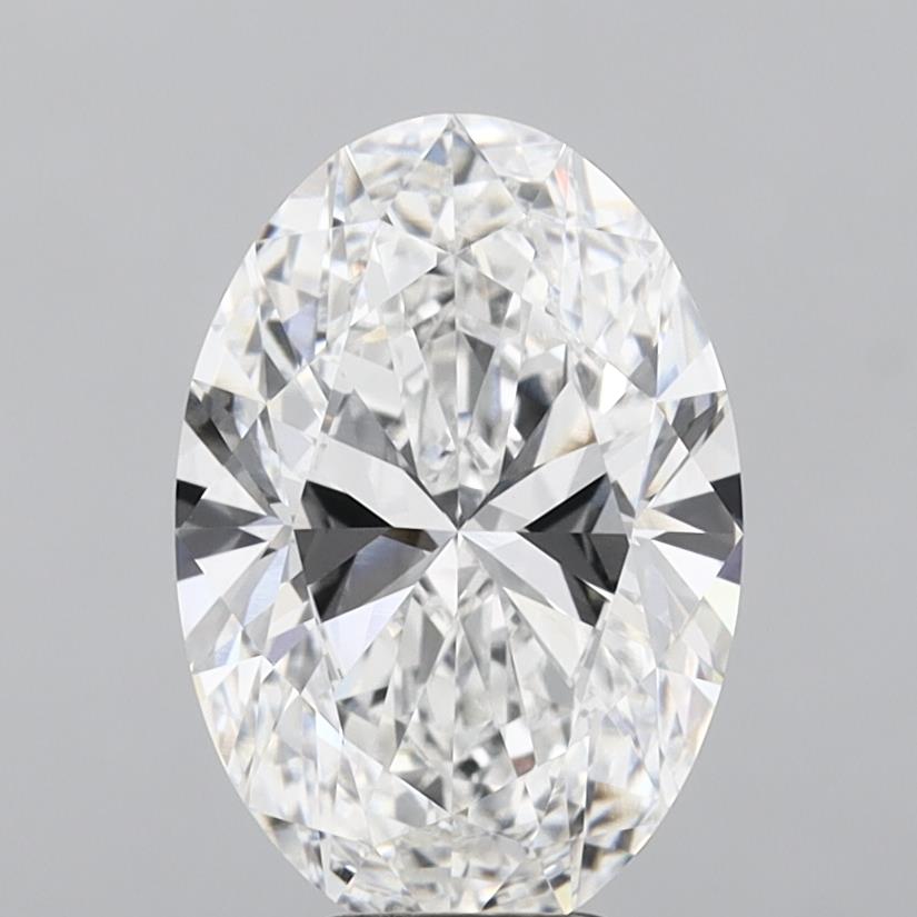 6.08ct Oval Lab-Grown Diamond — D VVS2, IGI Certified