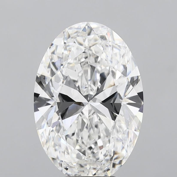 6.08ct Oval Lab-Grown Diamond — D VVS2, IGI Certified