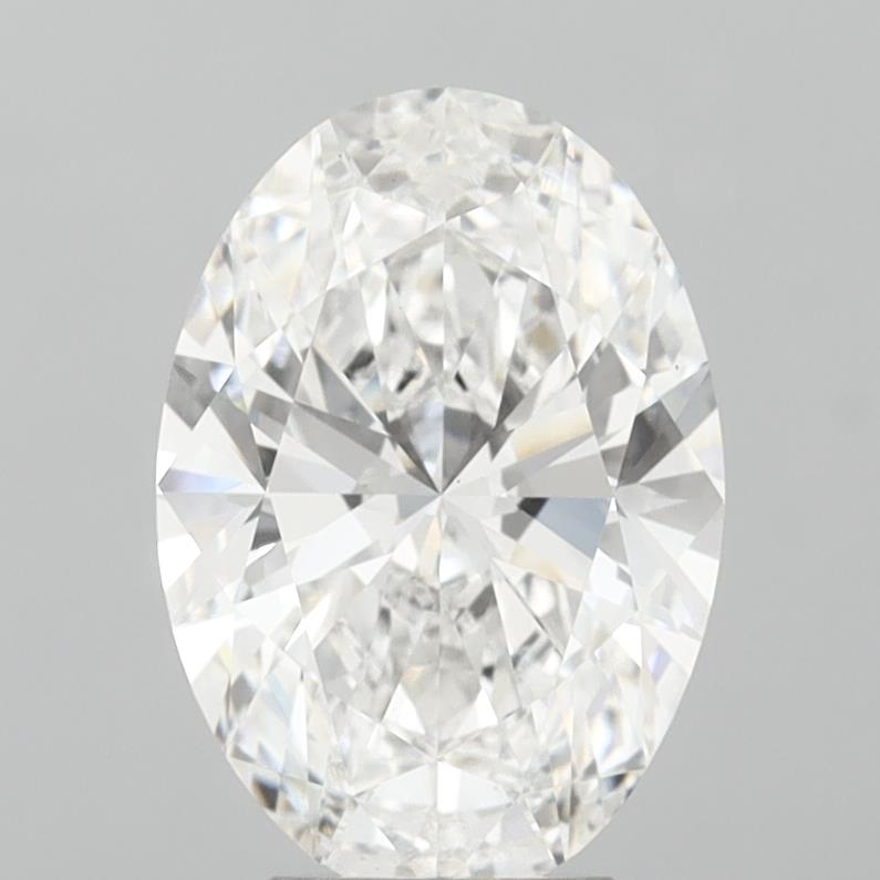 5.04ct Oval Lab-Grown Diamond — E VS1, IGI Certified