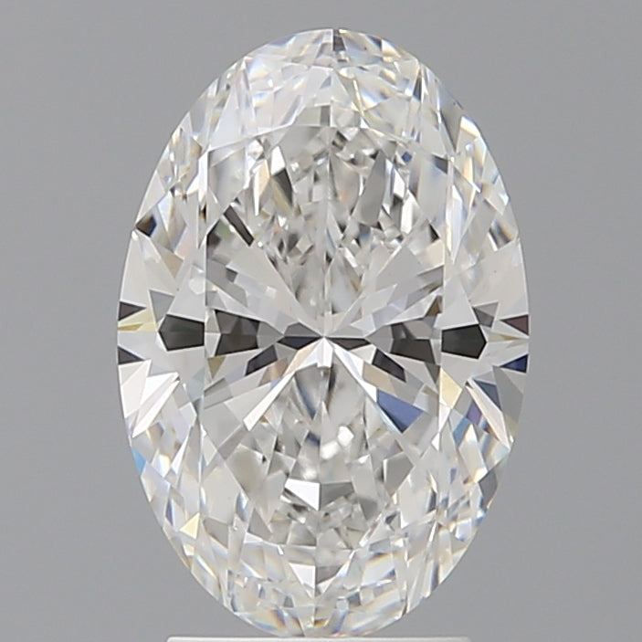 3.05ct Oval Lab-Grown Diamond — F VVS2, IGI Certified
