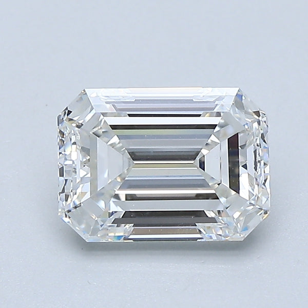 1.78ct EMERALD, E IF — GIA