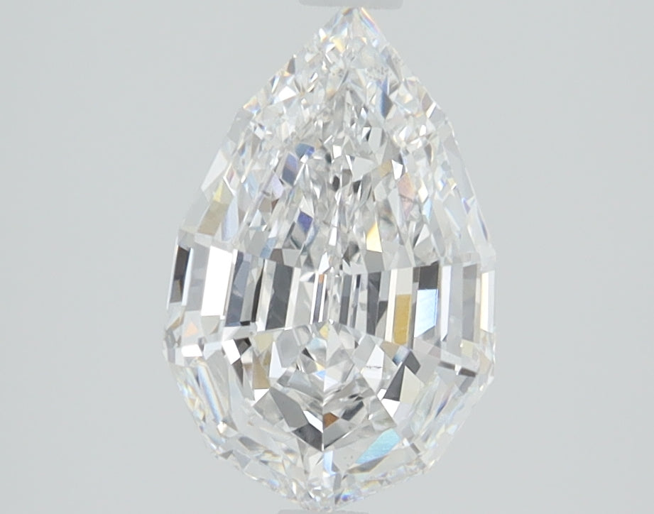1.68ct Pear Step Lab-Grown Diamond — D VS2, IGI Certified