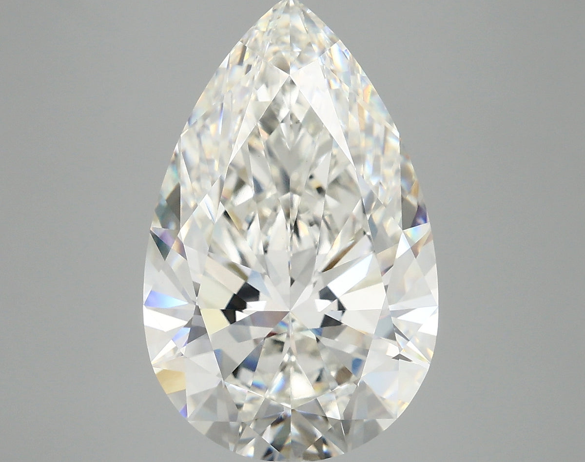 6.12ct Pear, F VVS2 — IGI