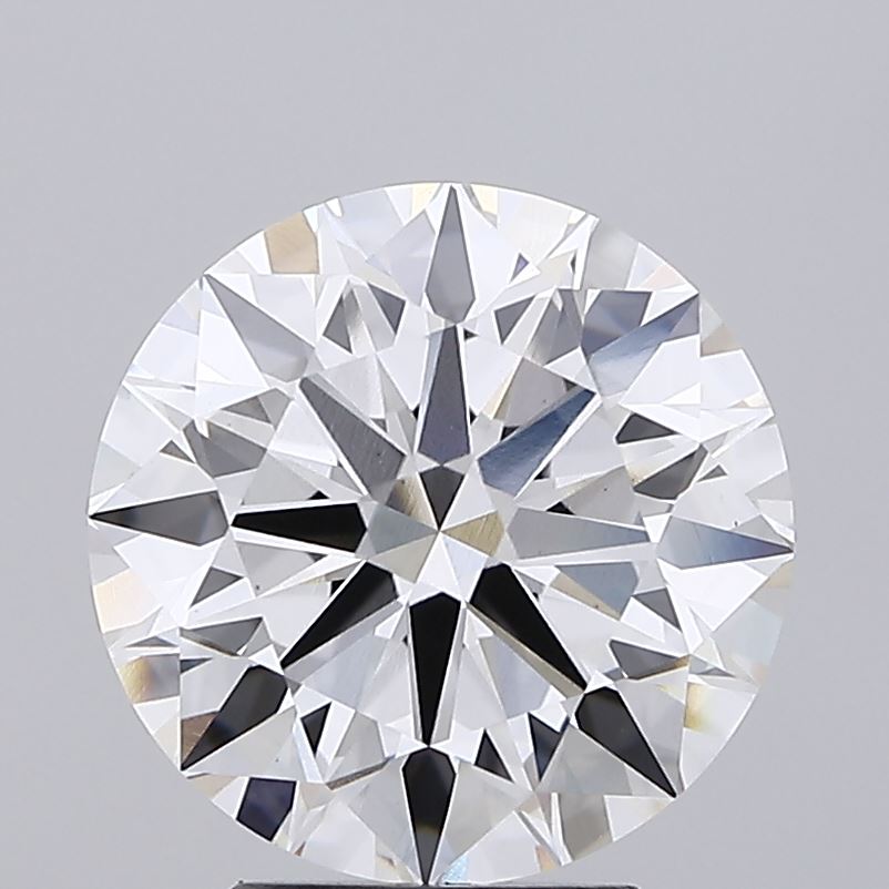 4.01ct Round, F VS1 — UNCERTIFIED