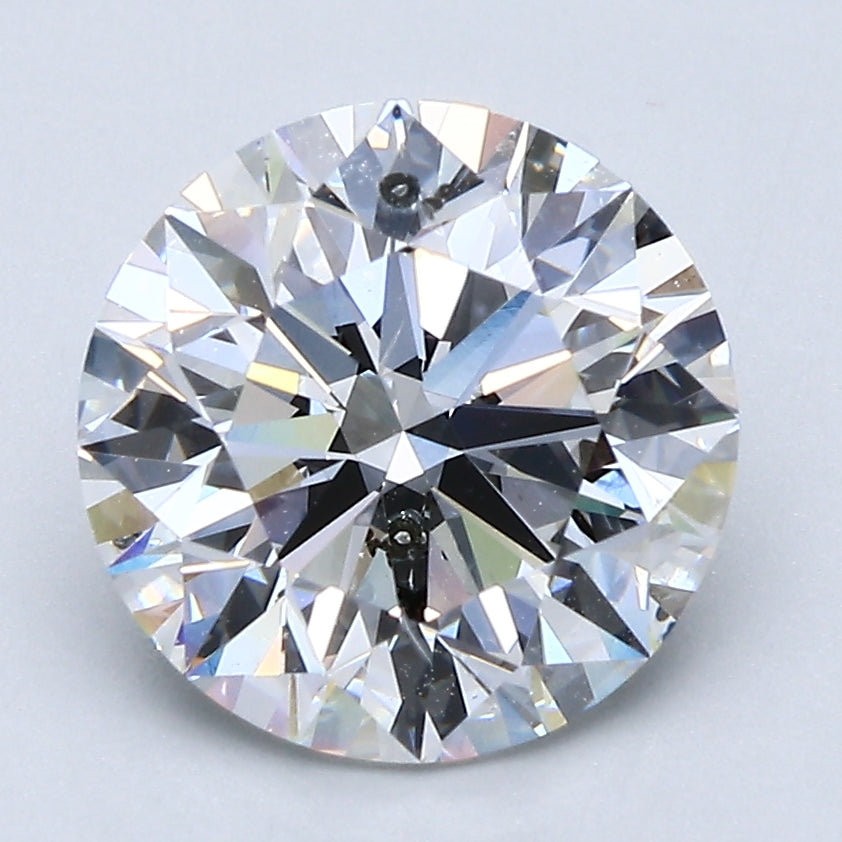 3.12ct Round, E SI2 — GIA — Laura Milman New York