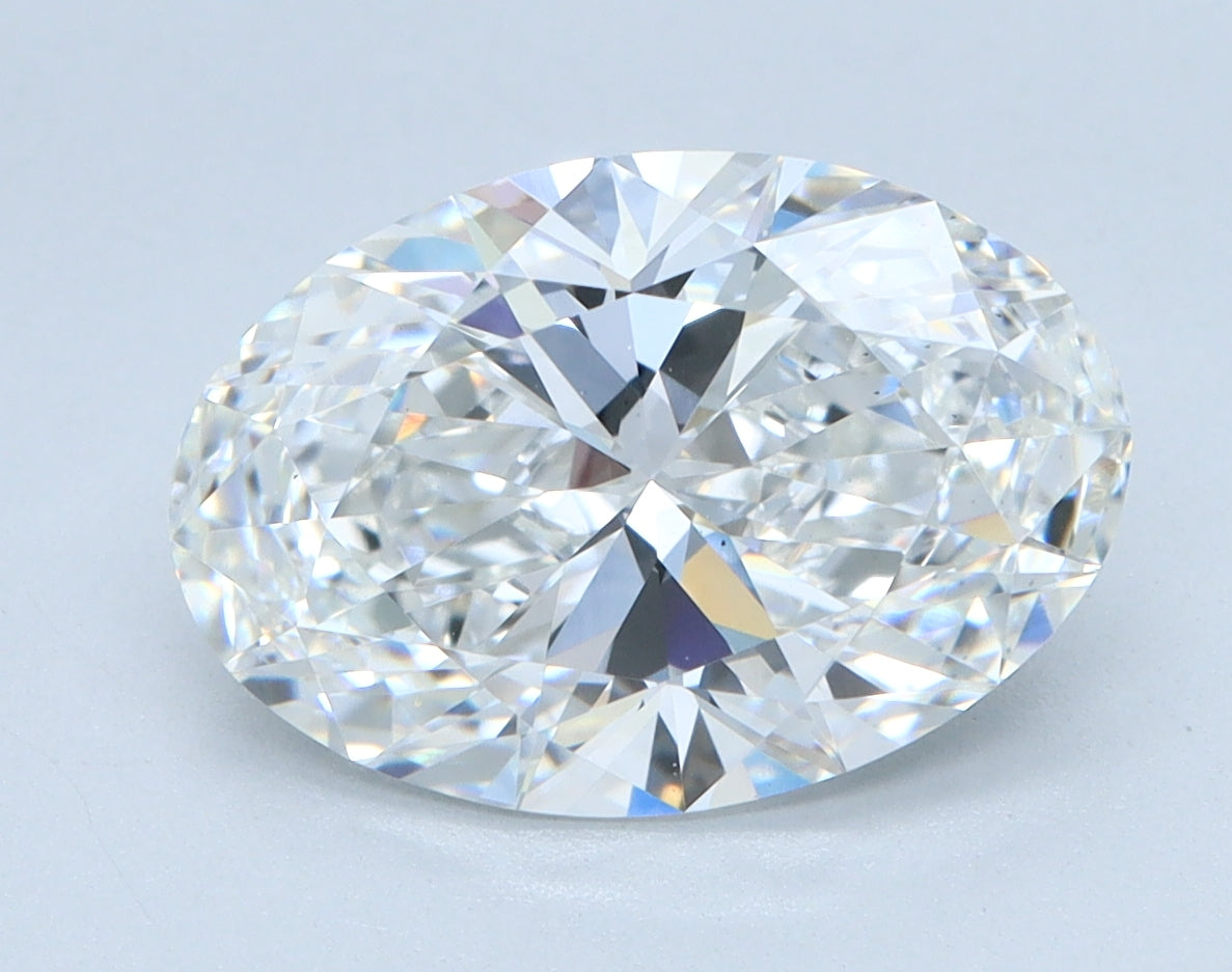 2.66ct Oval, E VS2 — IGI