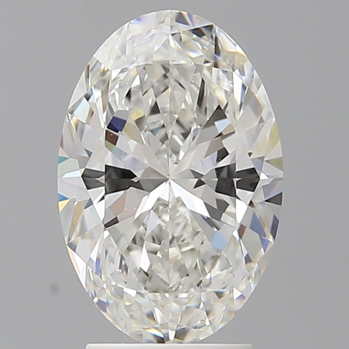 3.05ct Oval Lab-Grown Diamond — F VVS2, IGI Certified