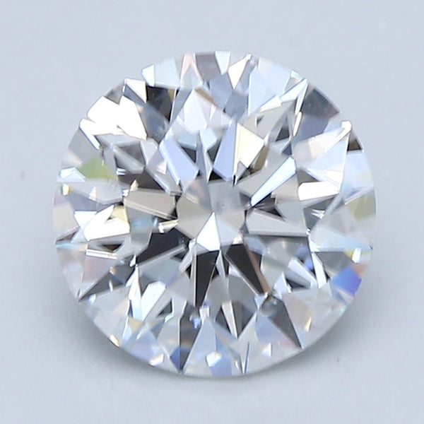 2.0ct Round, D VS2 — GIA