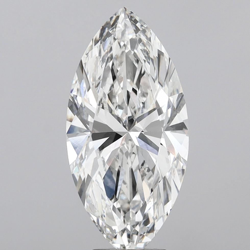 7.09ct Marquise Lab-Grown Diamond — F VVS2, IGI Certified
