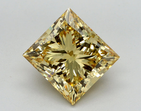 5.02ct Princess Fancy Intense Yellow Lab-Grown Diamond — VS2 | IGI