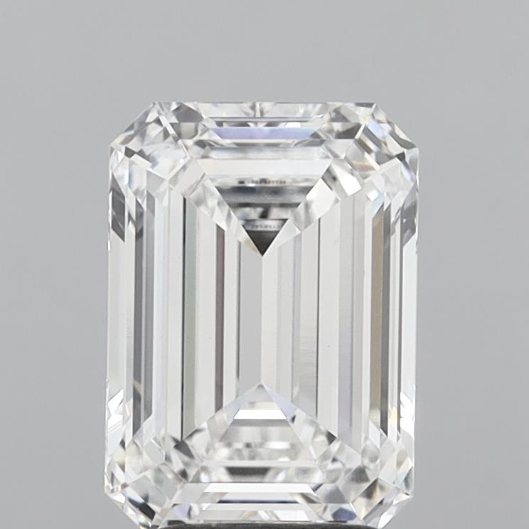 3.06ct Emerald Lab-Grown Diamond — D VVS2, IGI Certified
