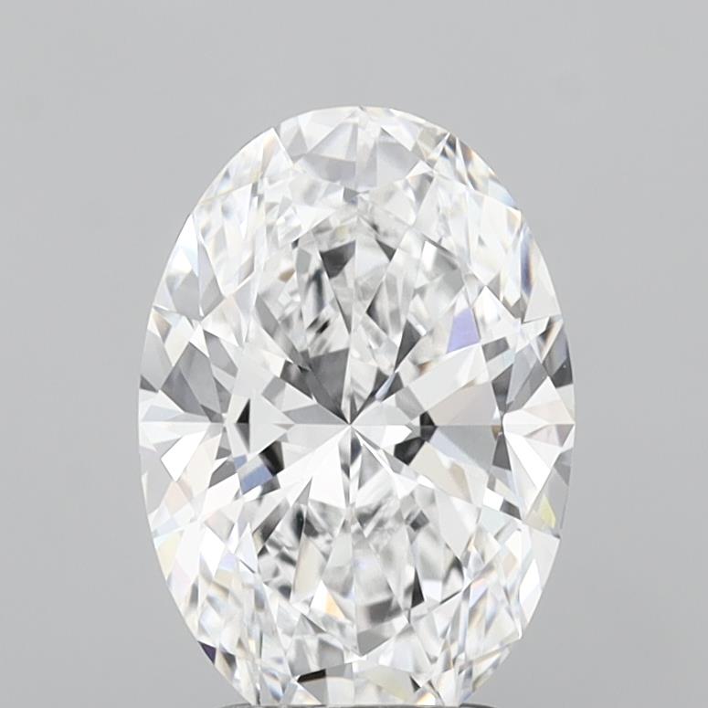2.55ct Oval, D VVS1 — IGI