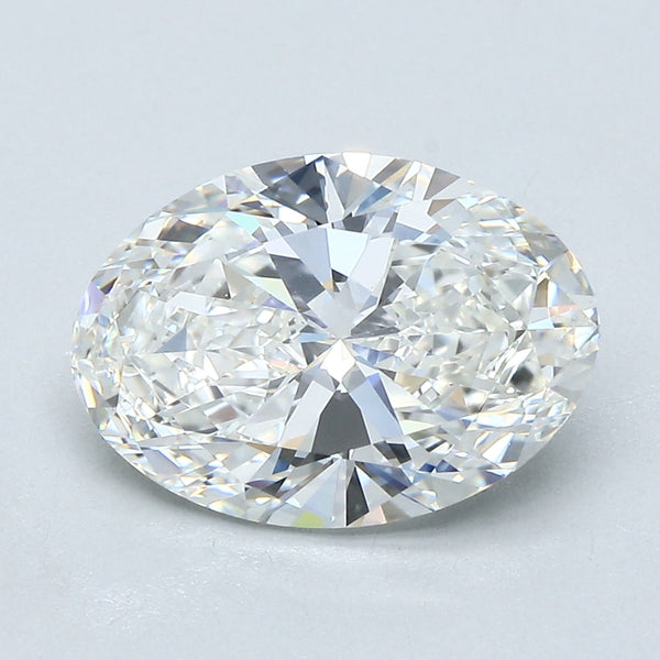 3.01ct Oval, H VVS2 — GIA