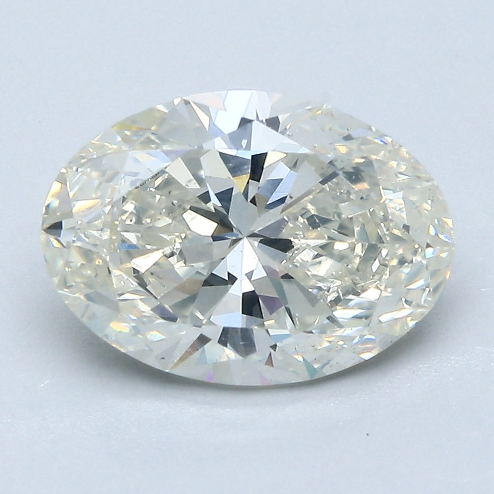3.01ct OVAL, J SI2 — GIA — Laura Milman New York