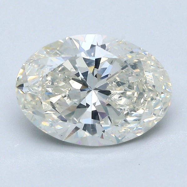 3.01ct OVAL, J SI2 — GIA