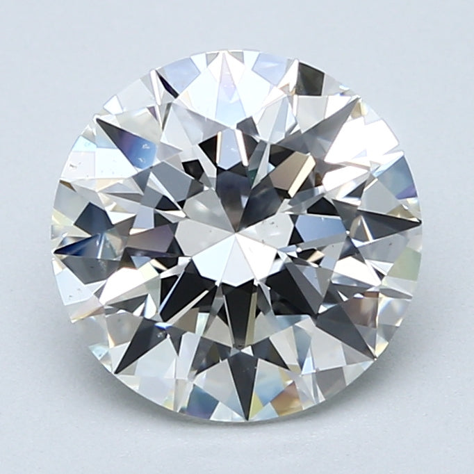3.01ct Round Natural Diamond — F VS2, GIA Certified
