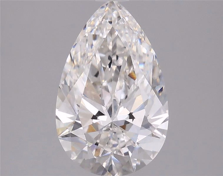 4.83ct Pear, F VVS2 — IGI