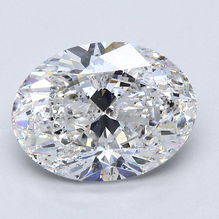 3.01ct Oval, E SI2 — GIA
