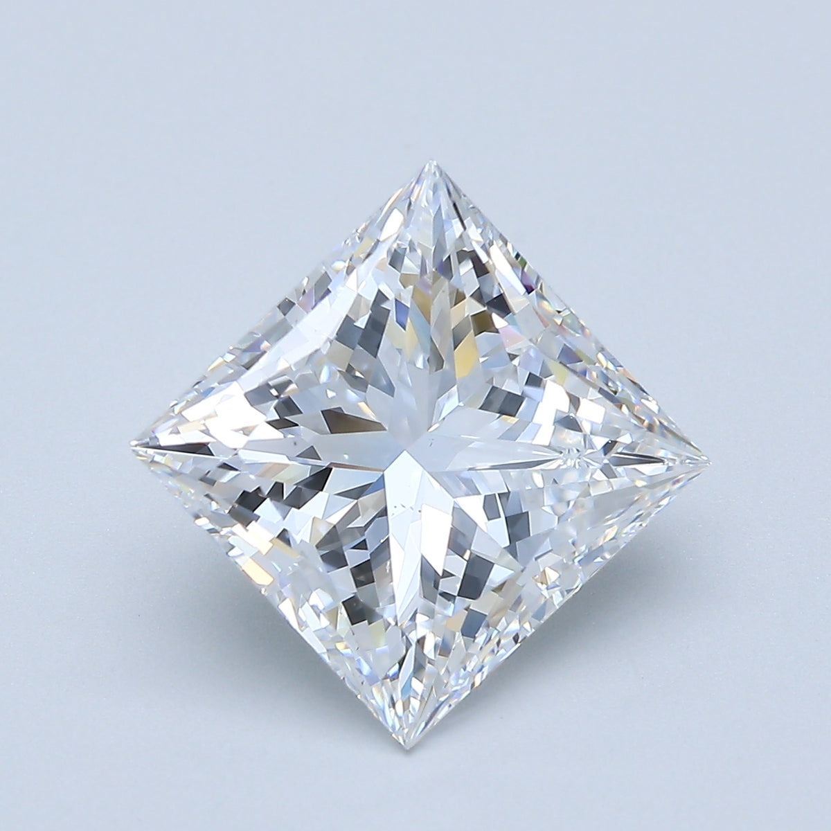 5.03ct Princess, D VS2 — GIA