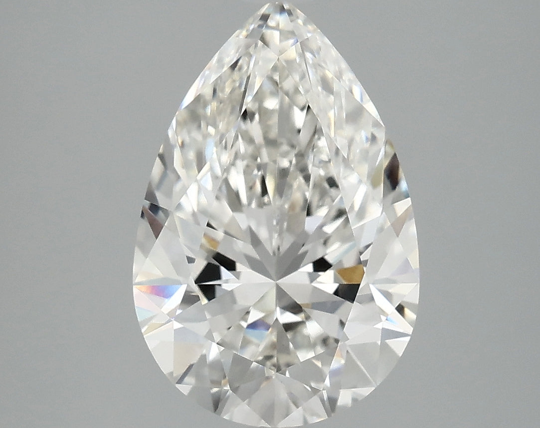 3.09ct Pear, F VVS2 — IGI