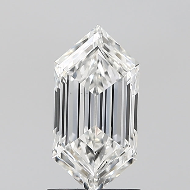 1.05ct Dutch Marquise Step, F VS1 — IGI