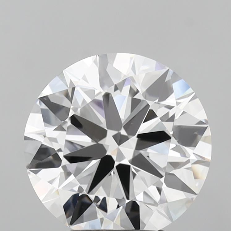 3.47ct Round, D VVS2 — IGI