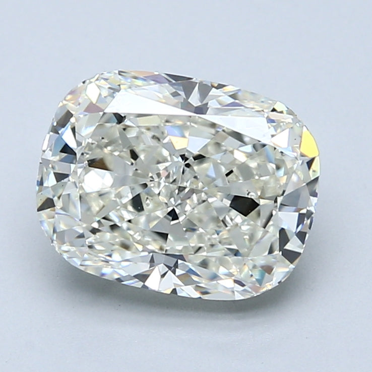 3.02ct Cushion Natural Diamond — K SI1, GIA Certified