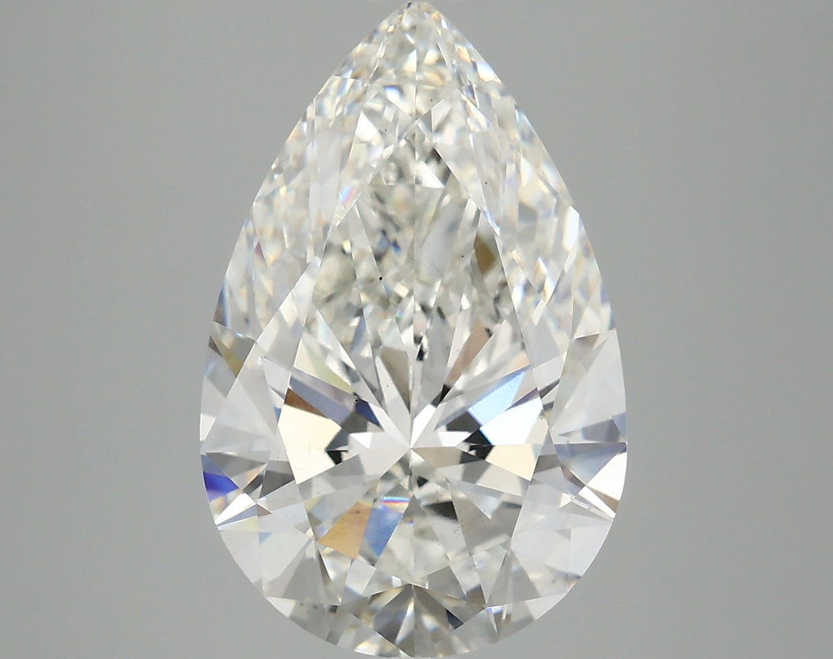 4.55ct Pear, F VS1 — IGI