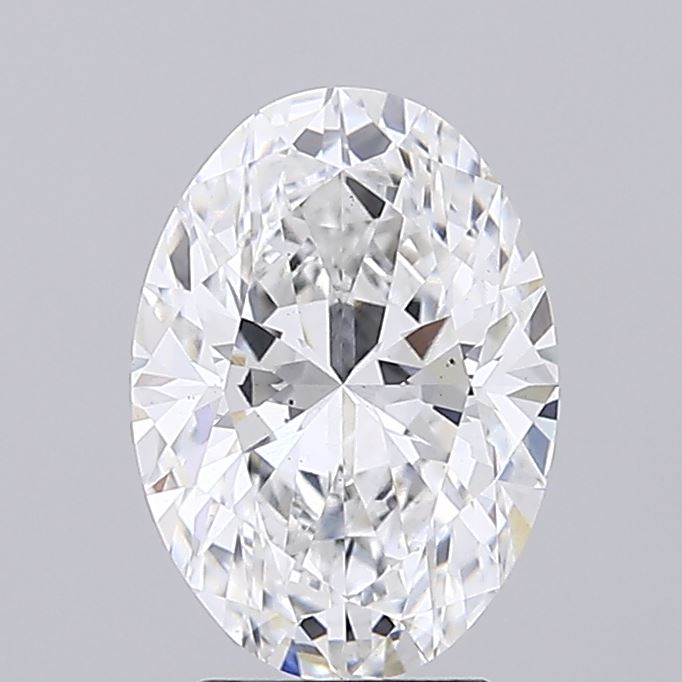 2.93ct Oval, E VS2 — IGI