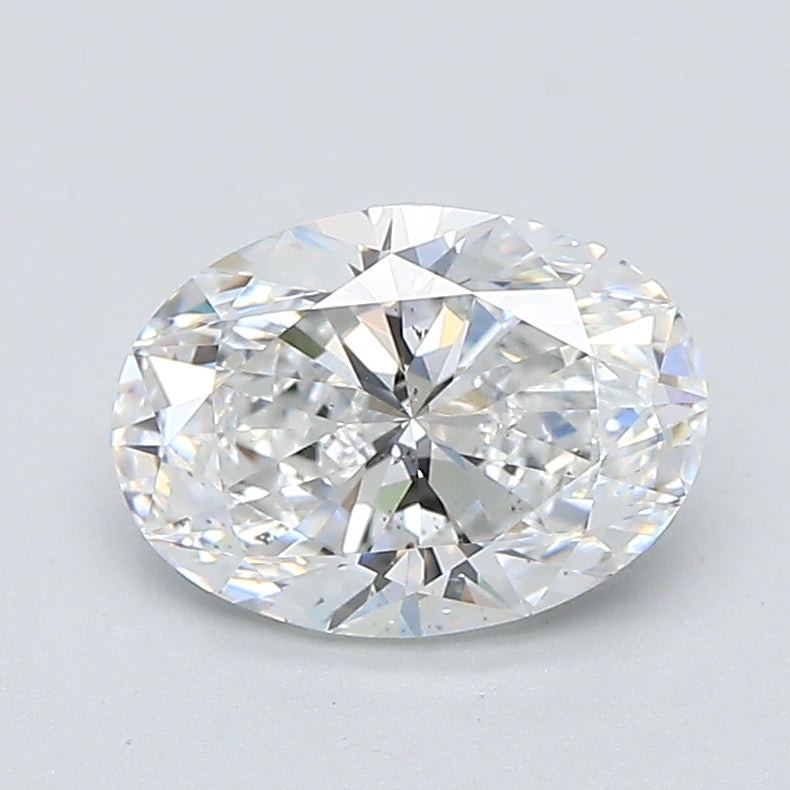 1.3ct Oval Natural Diamond — E SI1, GIA Certified