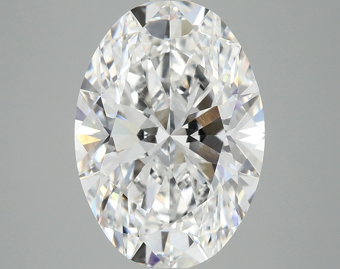 5.1ct Oval, E VVS2 — IGI