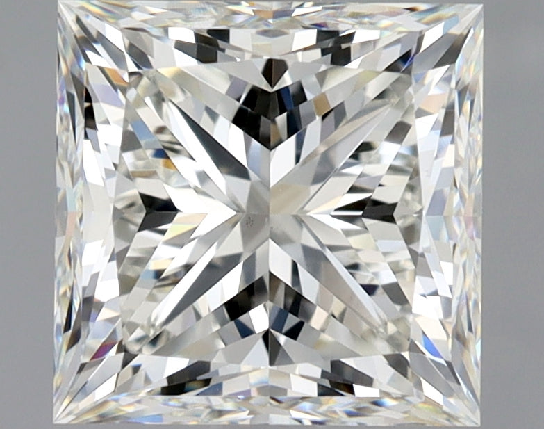 2.51ct Princess Natural Diamond — I VS2, GIA Certified