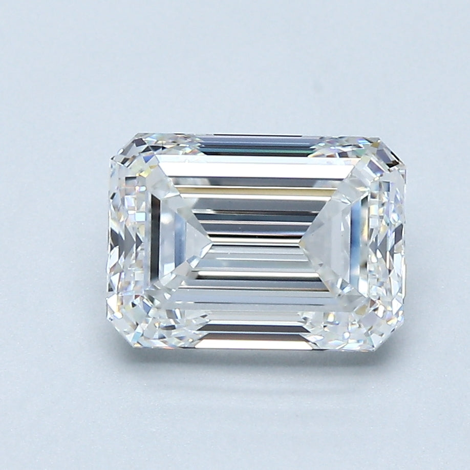 2.01ct EMERALD, F VS1 — GIA — Laura Milman New York