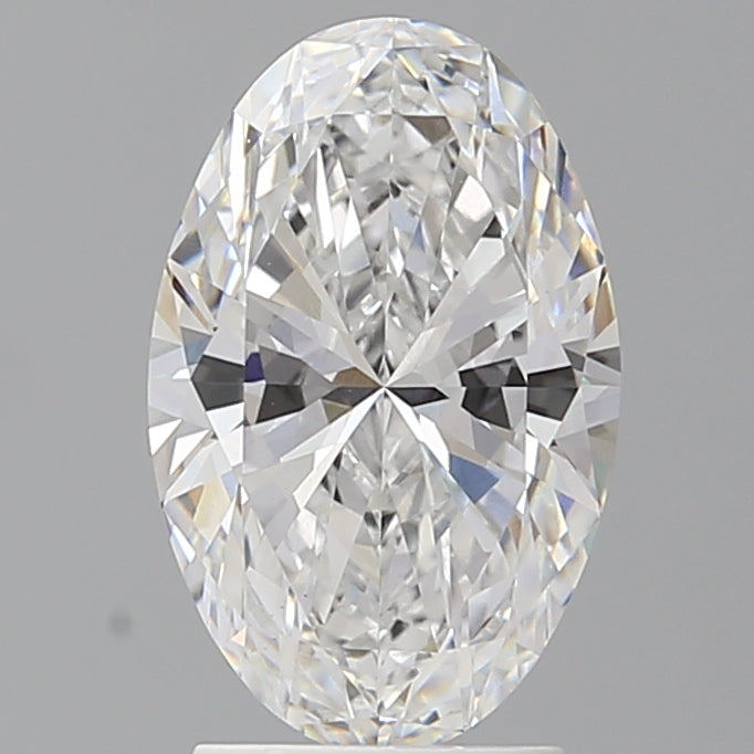 2.59ct Oval Lab-Grown Diamond — D VS1, IGI Certified
