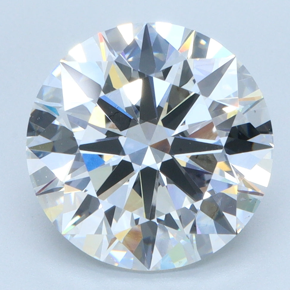 4.04ct Round, E VS2 — IGI