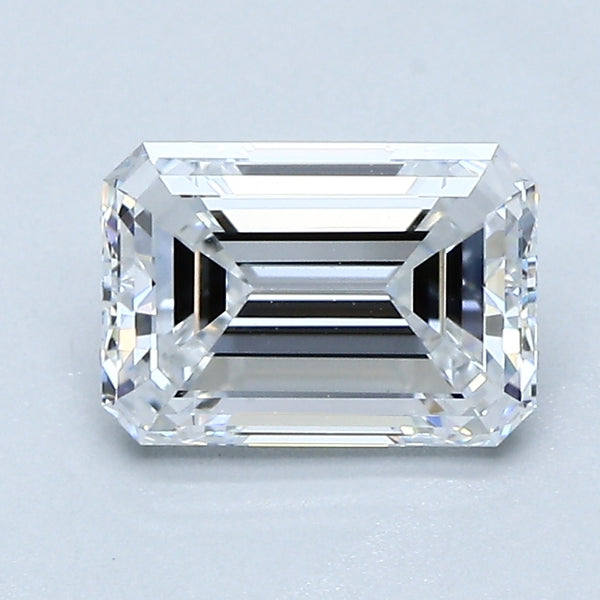 1.5ct EMERALD, D VVS2 — GIA