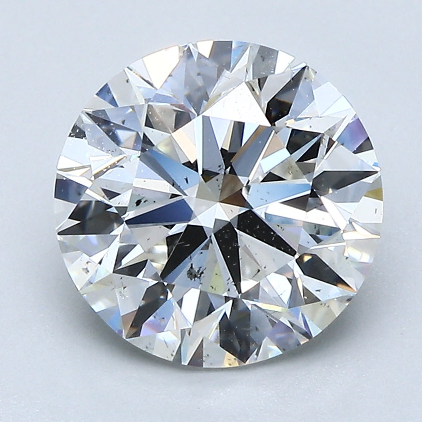 3.01ct Round Natural Diamond — G SI1, GIA Certified