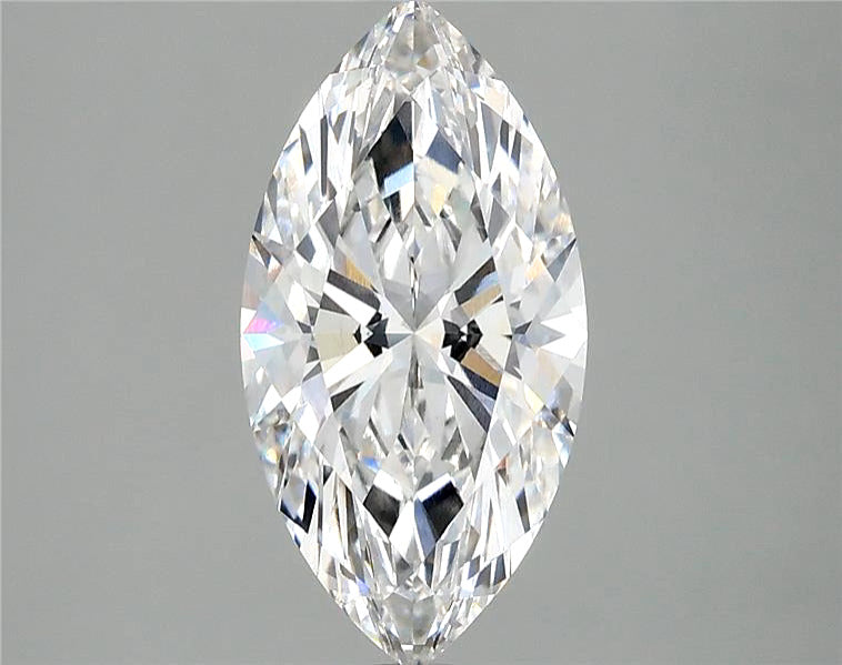 3.02ct Marquise Lab-Grown Diamond — F VVS2, IGI Certified