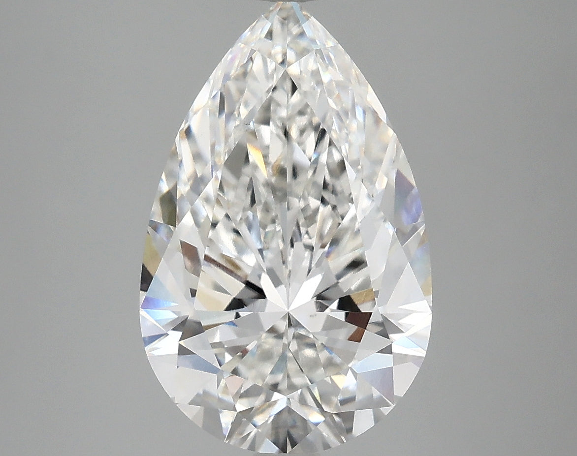 4.07ct Pear, F VS1 — IGI