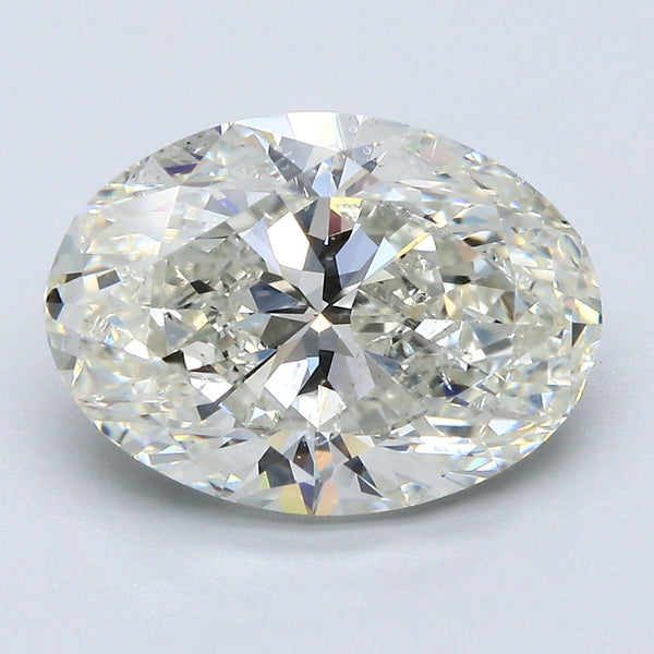 5.01ct OVAL, J SI2 — GIA