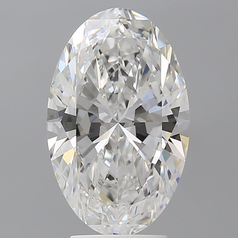 4.07ct Oval Lab-Grown Diamond — E VVS2, IGI Certified