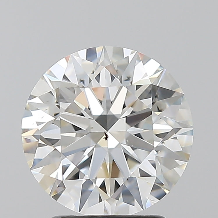 2.07ct Round, H SI1 — GIA