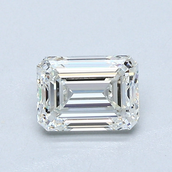 0.9ct EMERALD, I VVS2 — GIA