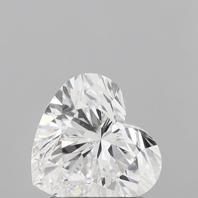 1.34ct Heart, D VVS1 — IGI